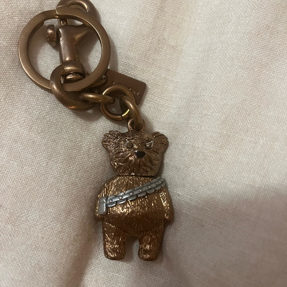 Coach x Star Wars Chewbacca Bear Purse Charm Keychain